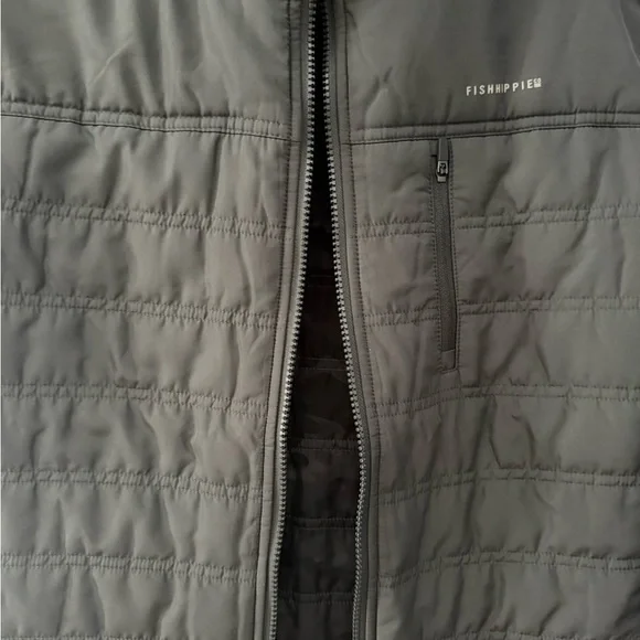 Reversible Black Puffer Vest by [Fishhippie]